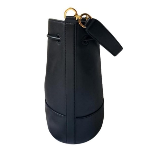 Ralph Lauren Leather Large Andie Drawstring Bag - Picture 4 of 8